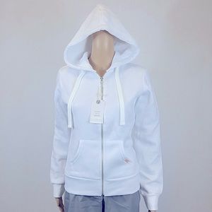 Reflex Life is Out There White Zip Hoodie